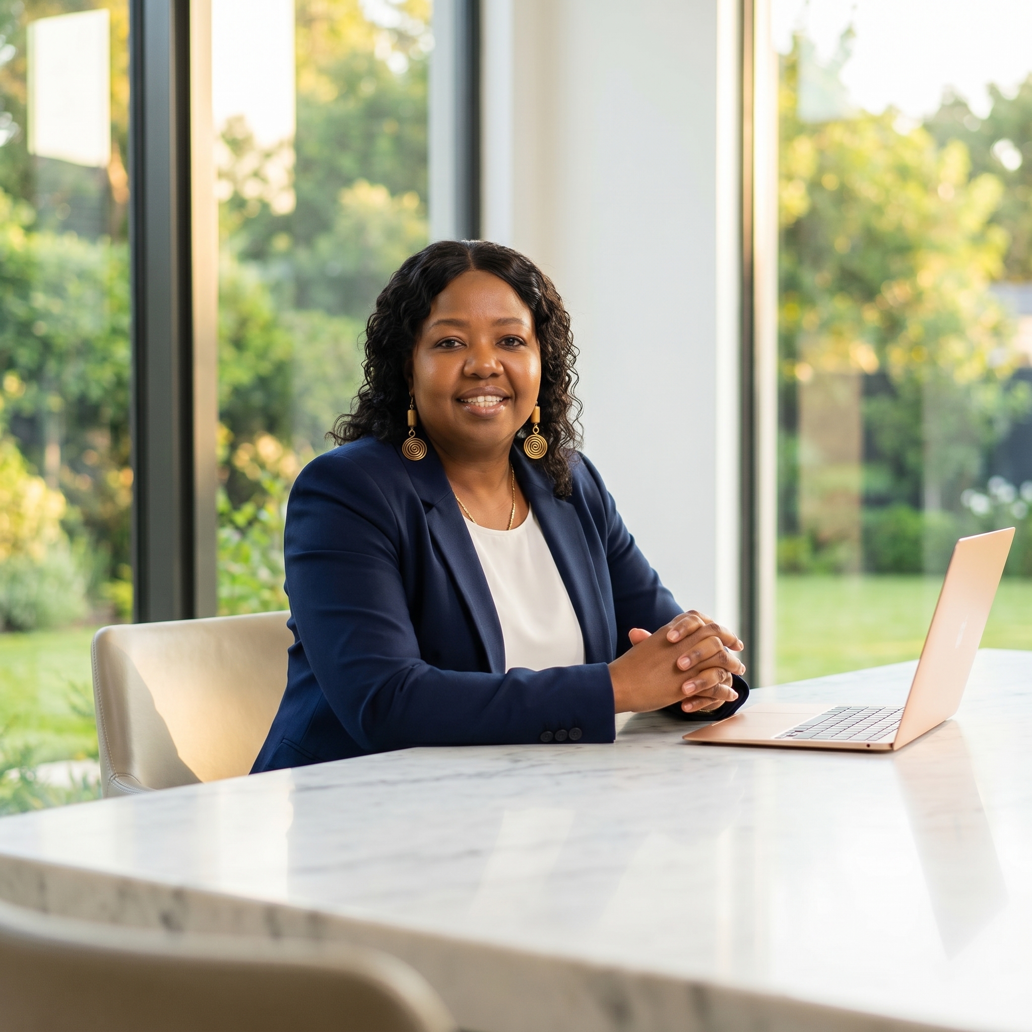 Otsar Realty agent helping clients